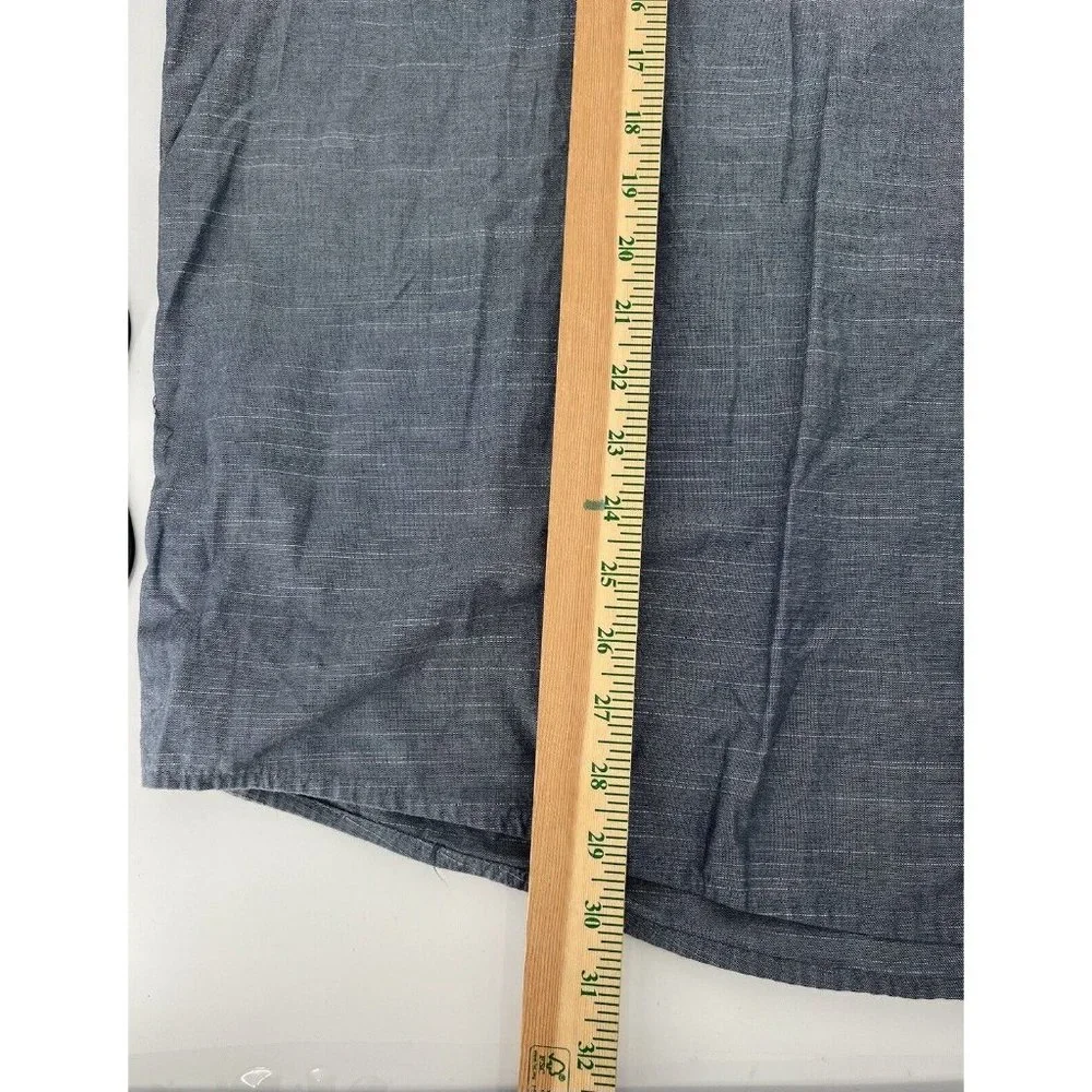 Wrangler‎ Button Up Shirt Long Sleeve Cotton Vintage Wash Men's 3XL